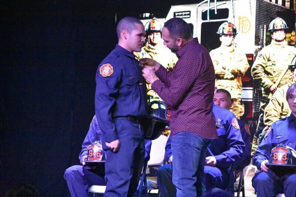 Xavier Ridout Firefighter cadets move up the ladder | News | rrobserver.com