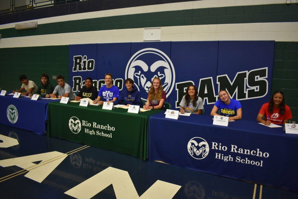 Brayden Davidson Rio Rancho Ink to paper: RRHS holds Spring Signing Day | Rio Rancho | rrobserver.com