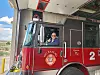 Mayor Hull new fire engine