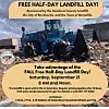 Landfill half day