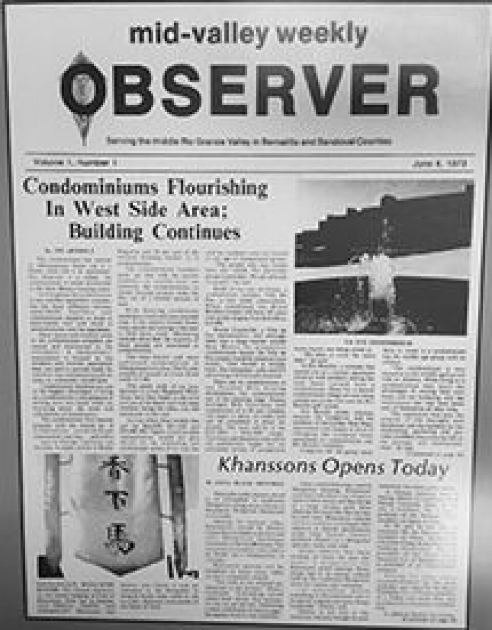 Weekly Observer OBSERVER: Nearly a half-century providing news to the city | Features ...