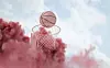 Pink basketball - stock