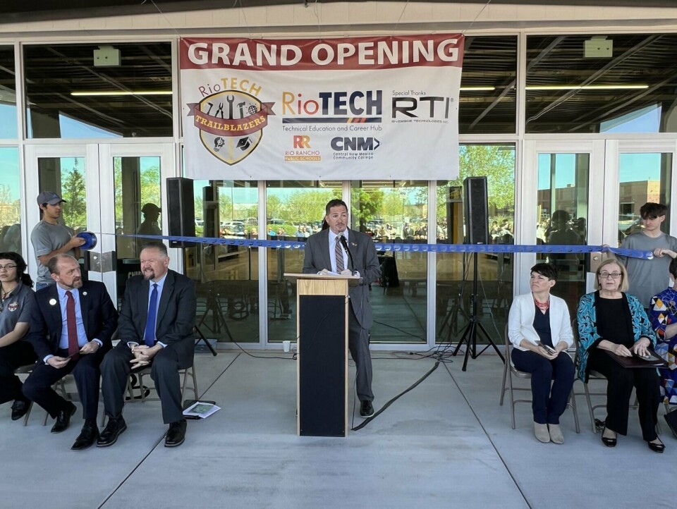 Rio Tech Rio Rsncho Rio Rancho Public Schools opens long-awaited CTE campus | Education ...