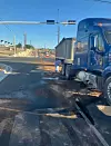 Semi Accident