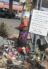 Report details fatal 528 accident Memorial erected near crash site