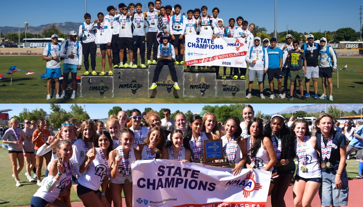 State track: Cleveland boys make it 10-straight, Rio Rancho girls complete three-peat