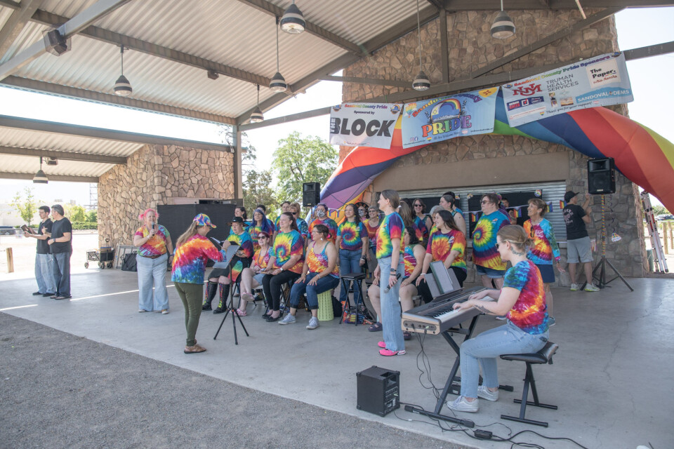 Inaugural Sandoval Co. Pride Festival draws hundreds