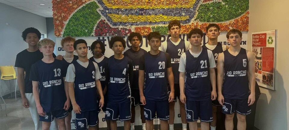 Rio Rancho boys basketball rack up travel miles, victories in summer tournaments Traveling to Colorado and California so far, the RR boys have had some impressive results