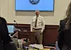 Defendant takes the stand in murder retrial